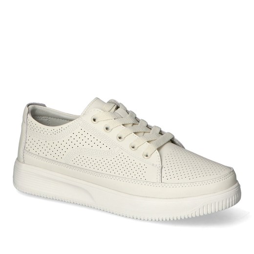 Półbuty Sneakersy Sergio Leone SP020 Białe lico ze sklepu Arturo-obuwie w kategorii Buty sportowe damskie - zdjęcie 170988928