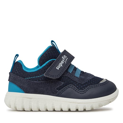 Sneakersy Superfit 1-006204-8010 M Blau/Türkis ze sklepu eobuwie.pl w kategorii Buty sportowe dziecięce - zdjęcie 170992929