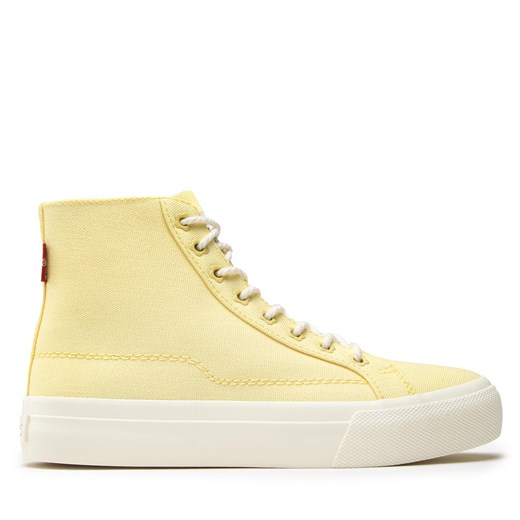 Sneakersy Levi's® 234200-677-73 Regular Yellow ze sklepu eobuwie.pl w kategorii Trampki damskie - zdjęcie 170993067