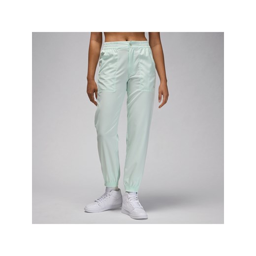 Damskie spodnie z tkaniny Jordan - Zieleń ze sklepu Nike poland w kategorii Spodnie damskie - zdjęcie 170993416