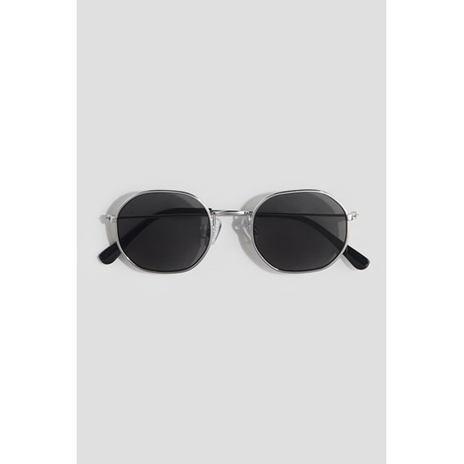 H & M - Okrągłe okulary przeciwsłoneczne - Czarny ze sklepu H&M w kategorii Okulary przeciwsłoneczne dziecięce - zdjęcie 170993535