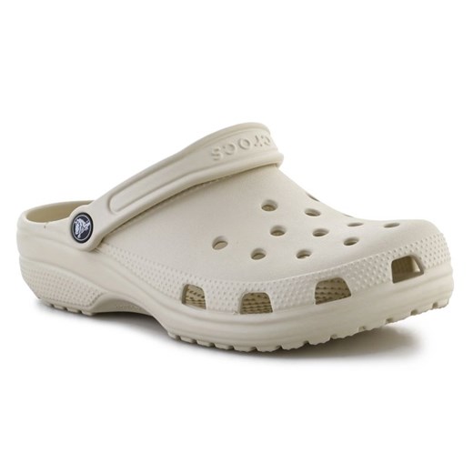 Chodaki Crocs Classic Bone 10001-2Y2 beżowy ze sklepu ButyModne.pl w kategorii Klapki damskie - zdjęcie 170993996