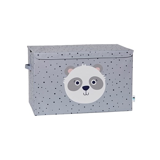 STORE IT Skrzynia &quot;Panda&quot; w kolorze szarym na zabawki - 62 x 39 x 37,5 cm ze sklepu Limango Polska w kategorii Kosze i pudełka na zabawki - zdjęcie 170994849