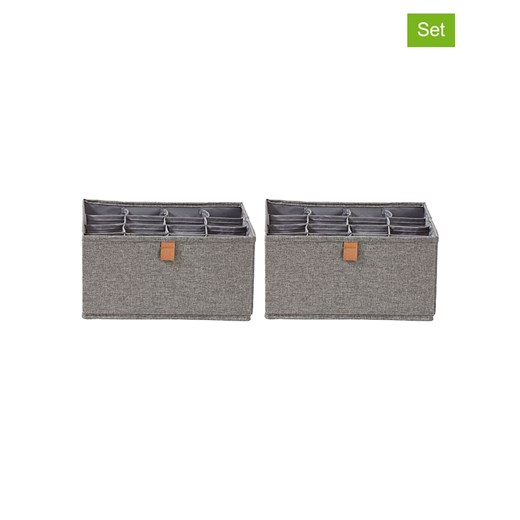 STORE IT Organizery (2 szt.) w kolorze szarym - 30 x 15 x 30 cm ze sklepu Limango Polska w kategorii Pojemniki kuchenne - zdjęcie 170995109