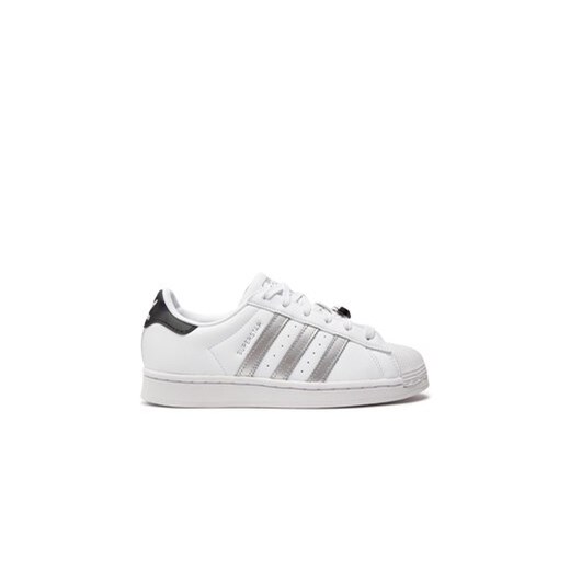 adidas Sneakersy Superstar Shoes HQ4256 Biały ze sklepu MODIVO w kategorii Buty sportowe damskie - zdjęcie 170996419