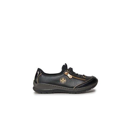 Rieker Sneakersy L32P2-00 Czarny ze sklepu MODIVO w kategorii Buty sportowe damskie - zdjęcie 170996547