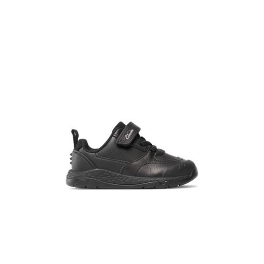 Clarks Sneakersy Steggy Stride K 261751406 Czarny ze sklepu MODIVO w kategorii Buty sportowe dziecięce - zdjęcie 170996658