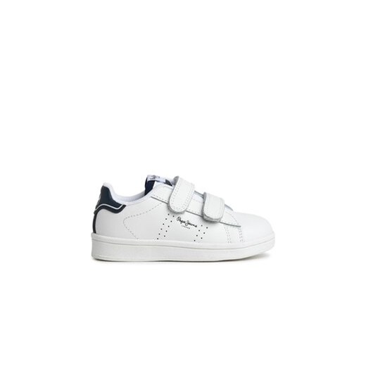 Pepe Jeans Sneakersy PBS30570 Biały ze sklepu MODIVO w kategorii Buty sportowe dziecięce - zdjęcie 170996689