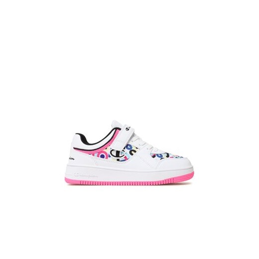 Champion Sneakersy Rebound Graphic S32688-CHA-WW001 Biały ze sklepu MODIVO w kategorii Buty sportowe dziecięce - zdjęcie 170996767