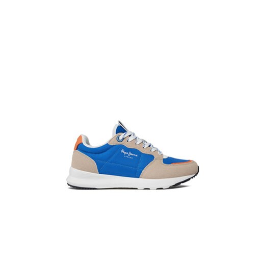 Pepe Jeans Sneakersy York Mix B PBS30561 Niebieski Pepe Jeans 37 MODIVO