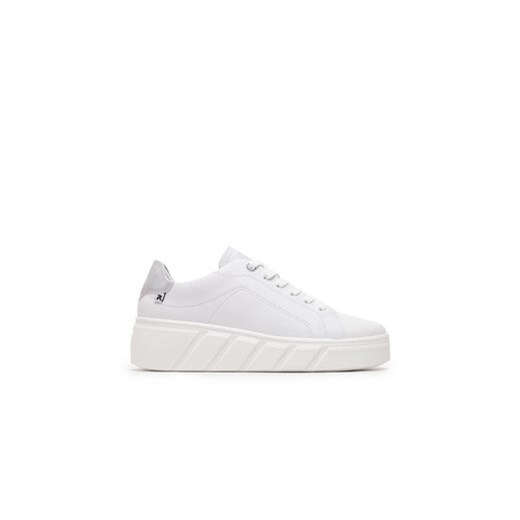 Rieker Sneakersy W0501-80 Biały ze sklepu MODIVO w kategorii Trampki damskie - zdjęcie 170997038