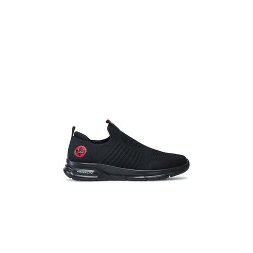 Rieker Sneakersy B7365-00 Czarny ze sklepu MODIVO w kategorii Buty sportowe męskie - zdjęcie 170997115