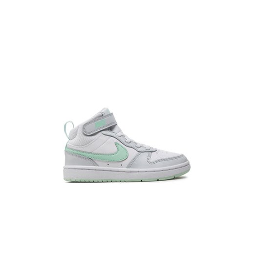 Nike Sneakersy Court Borough Mid 2 (PSV) CD7783 011 Biały ze sklepu MODIVO w kategorii Buty sportowe dziecięce - zdjęcie 170997146
