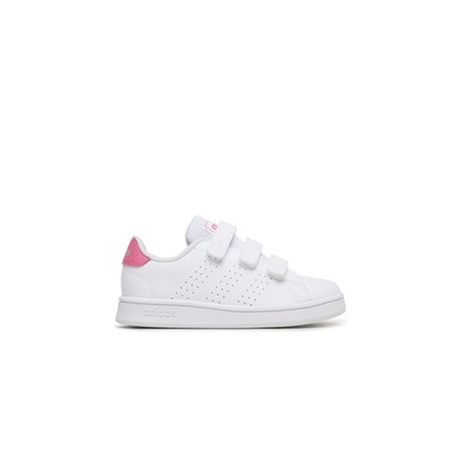 adidas Sneakersy Advantage Lifestyle Court IG2521 Biały ze sklepu MODIVO w kategorii Trampki dziecięce - zdjęcie 170997175