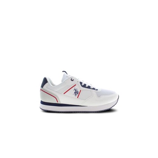 U.S. Polo Assn. Sneakersy Nobil NOBIL004C Biały ze sklepu MODIVO w kategorii Buty sportowe męskie - zdjęcie 170997549