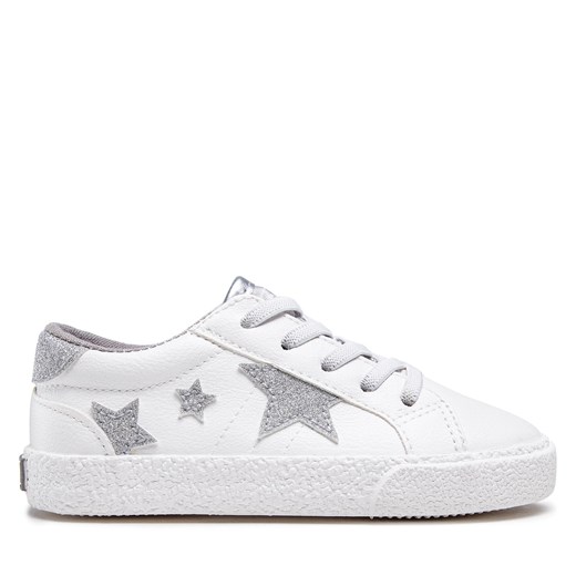 Sneakersy Big Star Shoes FF374034 White/Silver 28 eobuwie.pl