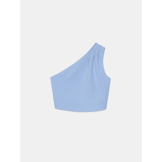 Mohito - Top na jedno ramię - błękitny ze sklepu Mohito w kategorii Bluzki damskie - zdjęcie 171000285