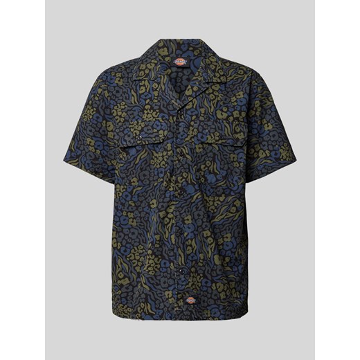 Koszula casualowa o kroju regular fit ze wzorem na całej powierzchni model ‘SALTVILLE’ ze sklepu Peek&Cloppenburg  w kategorii Koszule męskie - zdjęcie 171001517
