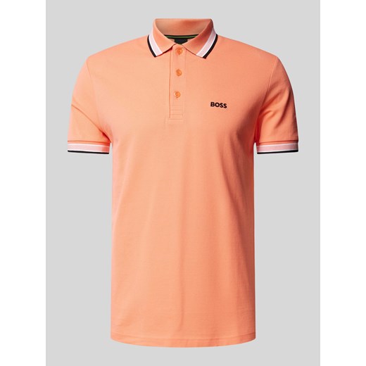 Koszulka polo o kroju regular fit z wyhaftowanym logo model ‘PADDY’ ze sklepu Peek&Cloppenburg  w kategorii T-shirty męskie - zdjęcie 171001566