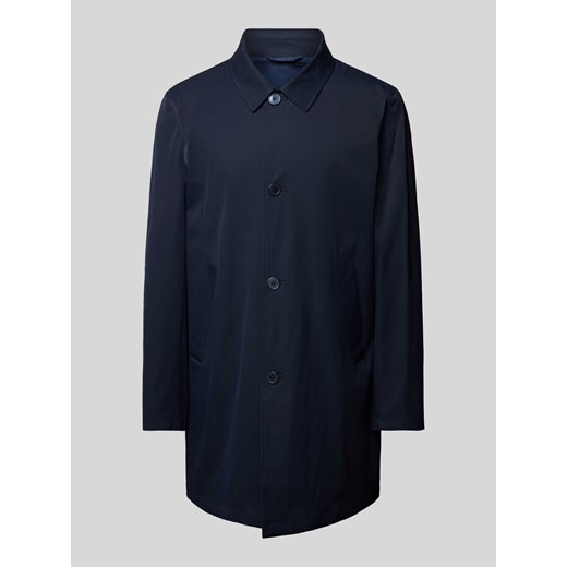 Płaszcz z listwą guzikową model ‘NOVELLO’ ze sklepu Peek&Cloppenburg  w kategorii Płaszcze męskie - zdjęcie 171001829