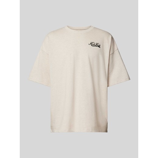 T-shirt o kroju oversized z napisem z logo ze sklepu Peek&Cloppenburg  w kategorii T-shirty męskie - zdjęcie 171001955