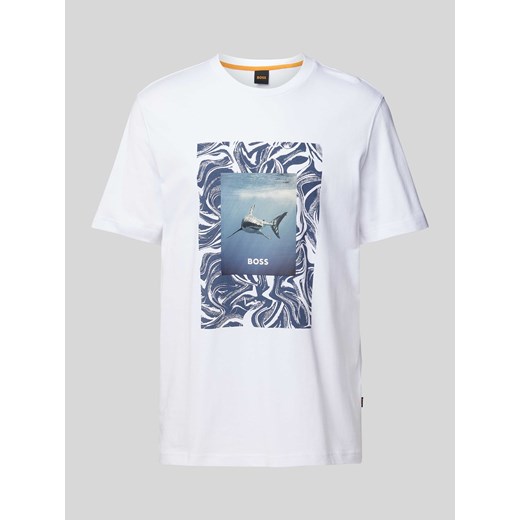 T-shirt z nadrukiem z logo i motywem model ‘Te_Tucan’ ze sklepu Peek&Cloppenburg  w kategorii T-shirty męskie - zdjęcie 171001968