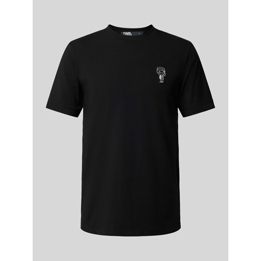 T-shirt z naszywką z logo ze sklepu Peek&Cloppenburg  w kategorii T-shirty męskie - zdjęcie 171002048