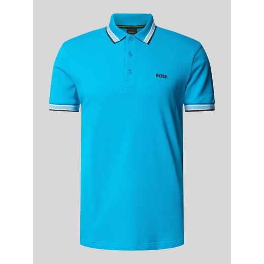 Koszulka polo o kroju regular fit z wyhaftowanym logo model ‘PADDY’ ze sklepu Peek&Cloppenburg  w kategorii T-shirty męskie - zdjęcie 171002119