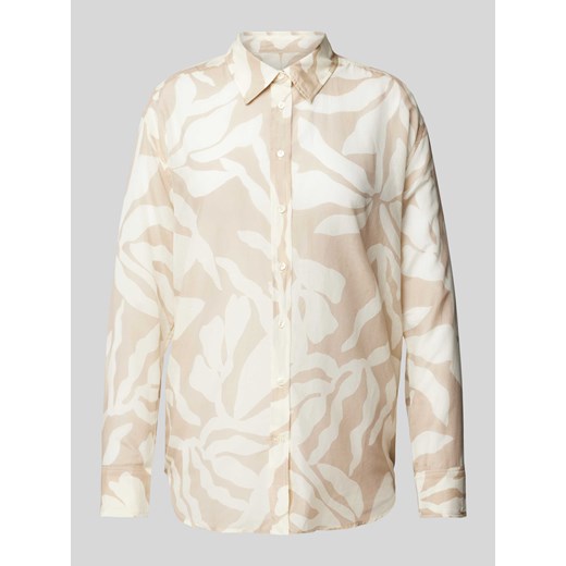 Bluzka we wzory na całej powierzchni ze sklepu Peek&Cloppenburg  w kategorii Koszule damskie - zdjęcie 171002137