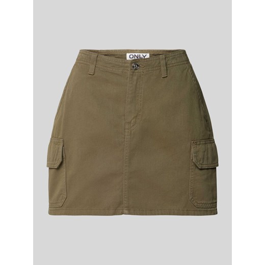 Spódnica mini z kieszeniami z patką model ‘MALFY’ ze sklepu Peek&Cloppenburg  w kategorii Spódnice - zdjęcie 171002145