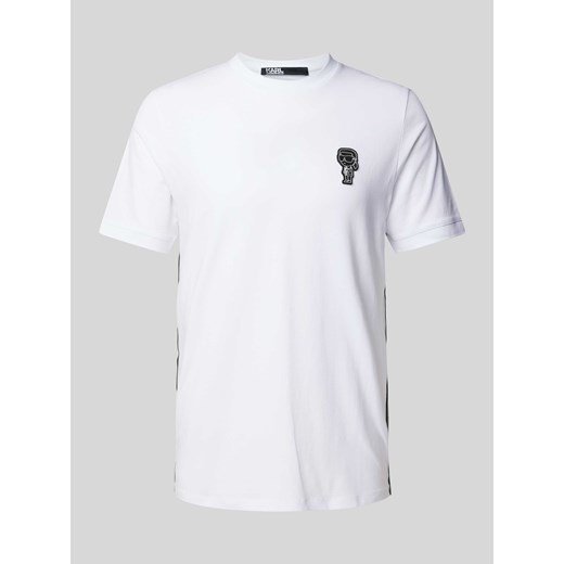 T-shirt z naszywką z logo ze sklepu Peek&Cloppenburg  w kategorii T-shirty męskie - zdjęcie 171002165