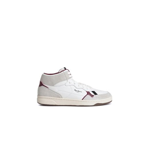 Pepe Jeans Sneakersy PMS30999 Biały ze sklepu MODIVO w kategorii Trampki męskie - zdjęcie 171002386