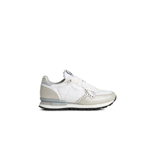 Pepe Jeans Sneakersy PLS31525 Biały ze sklepu MODIVO w kategorii Buty sportowe damskie - zdjęcie 171002456