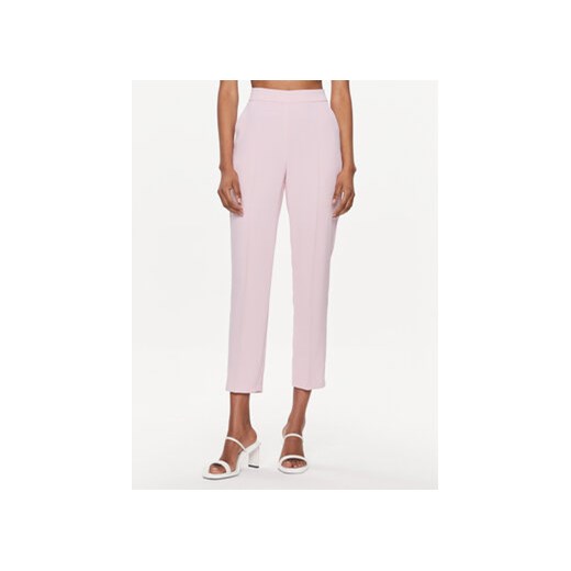Pinko Spodnie materiałowe Parano 102861 7624 Różowy Regular Fit Pinko 38 MODIVO