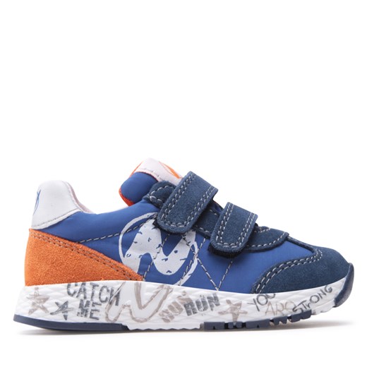 Sneakersy Naturino Jesko Vl. 0012015885.20.1C65 M Azure/Orange Naturino 22 okazja eobuwie.pl