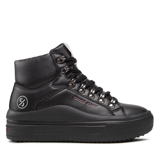 Sneakersy Cross Jeans KK2R4029C Black ze sklepu eobuwie.pl w kategorii Buty sportowe damskie - zdjęcie 171003586