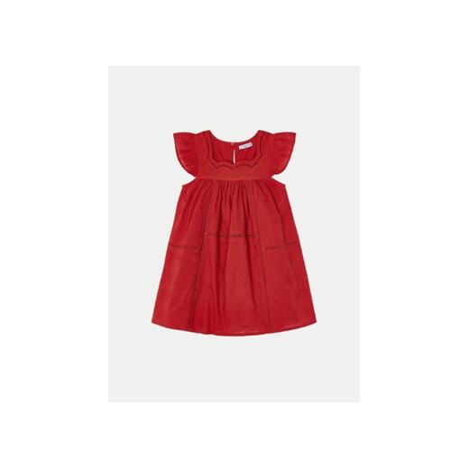 Mayoral Sukienka letnia 3930 Czerwony Regular Fit ze sklepu MODIVO w kategorii Sukienki dziewczęce - zdjęcie 171005695