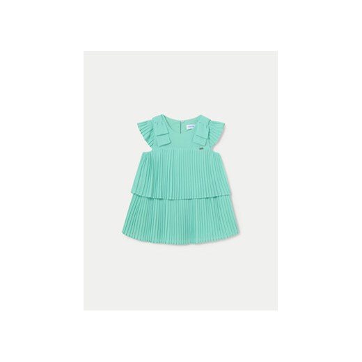 Mayoral Sukienka elegancka 1911 Zielony Regular Fit ze sklepu MODIVO w kategorii Sukienki niemowlęce - zdjęcie 171005759