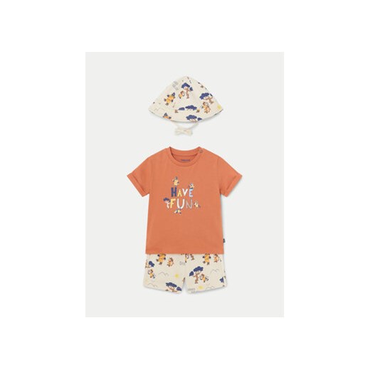 Mayoral Komplet t-shirt i spodenki 1653 Kolorowy Regular Fit ze sklepu MODIVO w kategorii Komplety niemowlęce - zdjęcie 171006947