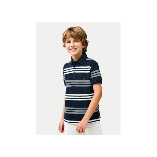 Mayoral Polo 6110 Granatowy Regular Fit ze sklepu MODIVO w kategorii T-shirty chłopięce - zdjęcie 171006969