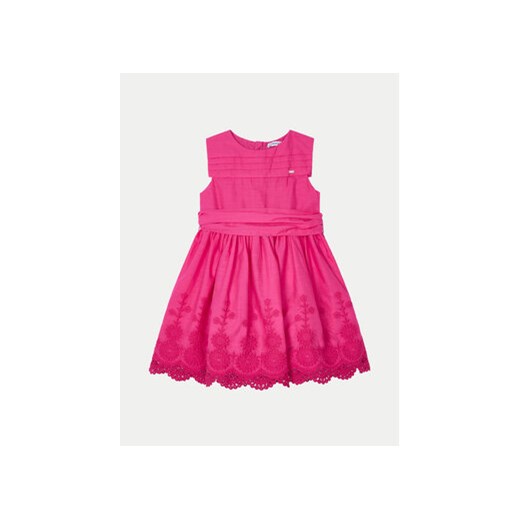 Mayoral Sukienka elegancka 3917 Różowy Regular Fit ze sklepu MODIVO w kategorii Sukienki dziewczęce - zdjęcie 171006988