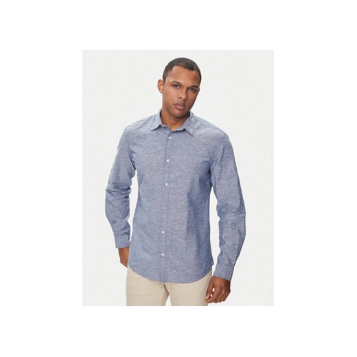 Jack&Jones Koszula 12248579 Niebieski Slim Fit ze sklepu MODIVO w kategorii Koszule męskie - zdjęcie 171007128
