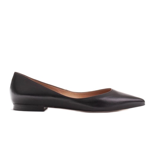Marco Shoes Baleriny damskie z niskimi bokami czarne ze sklepu ButyModne.pl w kategorii Balerinki - zdjęcie 171007766