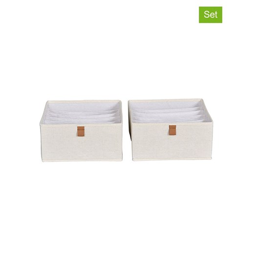 STORE IT Organizery (2 szt.) w kolorze kremowym - 30 x 15 x 30 cm ze sklepu Limango Polska w kategorii Pudełka i pojemniki - zdjęcie 171009126