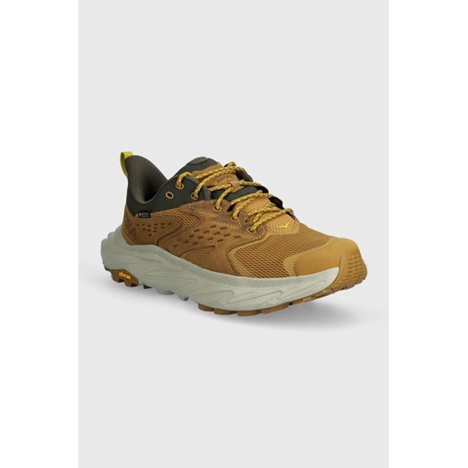 Hoka buty Anacapa 2 Low Gore-Tex męskie kolor brązowy 1141632 ze sklepu PRM w kategorii Buty trekkingowe męskie - zdjęcie 171011895