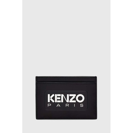 Kenzo etui na karty skórzane kolor czarny FE58PM820L44.99 ze sklepu PRM w kategorii Portfele damskie - zdjęcie 171011907