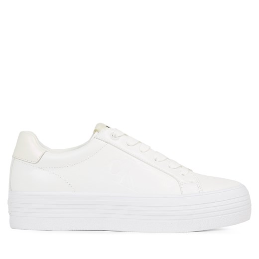 Sneakersy Calvin Klein Jeans Bold Vulc Flatf Laceup Lth Wn YW0YW01144 Bright 36 eobuwie.pl