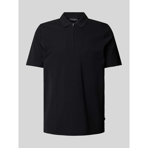 Koszulka polo o kroju regular fit z krótkim zamkiem błyskawicznym ze sklepu Peek&Cloppenburg  w kategorii T-shirty męskie - zdjęcie 171013646