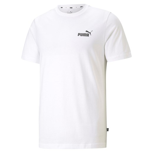 PUMA T-Shirt męski Essential Small Logo biały ze sklepu taniesportowe.pl w kategorii T-shirty męskie - zdjęcie 171014765