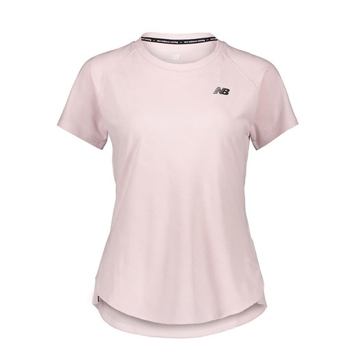 New Balance Koszulka sportowa w kolorze jasnoróżowym ze sklepu Limango Polska w kategorii Bluzki damskie - zdjęcie 171016405